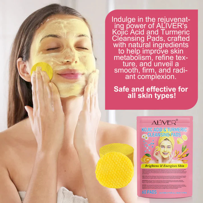 Kojic Acid & Turmeric Cleansing Pads