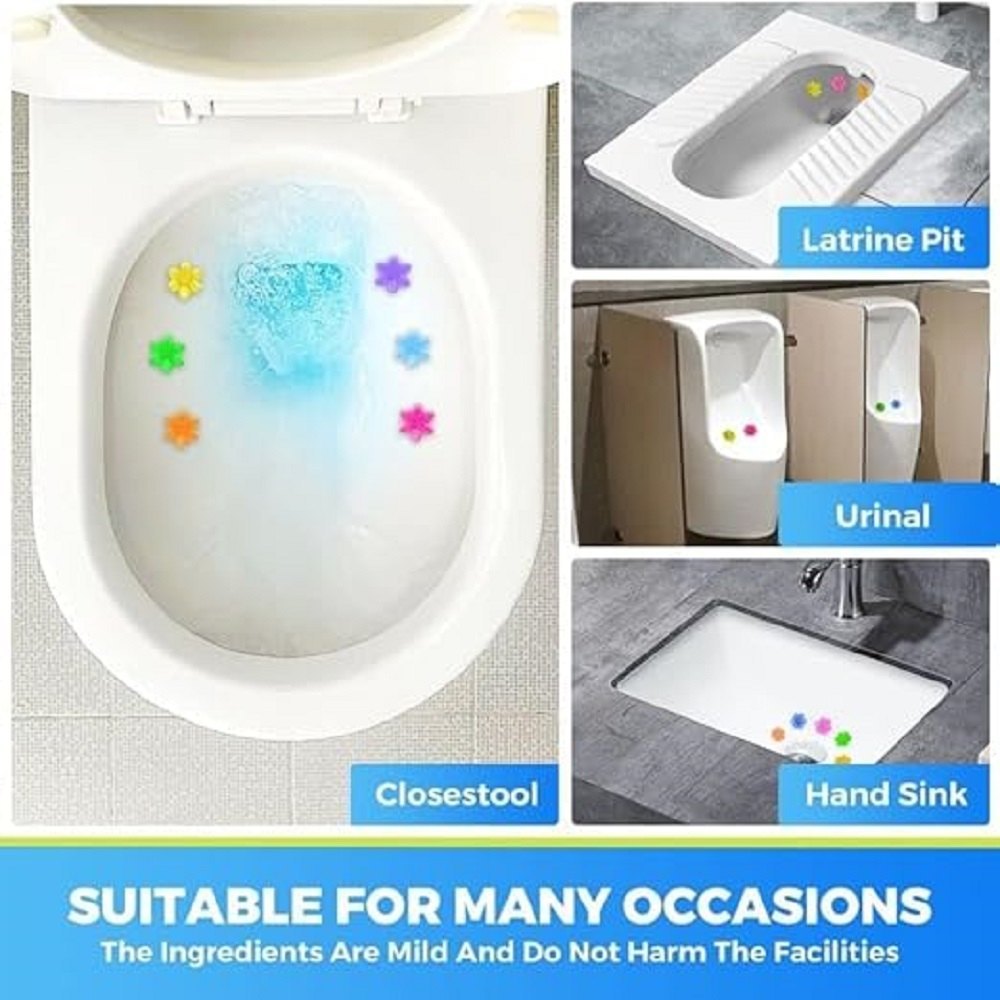 Toilet Cleaning Flower Gel,